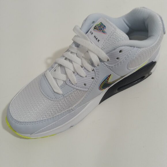 Nike Air Max 90 3D Swoosh Women's size 9 Gray Running Sneaker Walking Shoe - Picture 3 of 5
